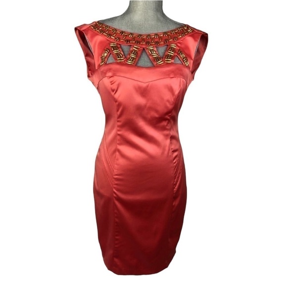 XOXO Dress l MANGO BODYCON CUTOUT XOXO DRESS-0590 - Picture 1 of 5